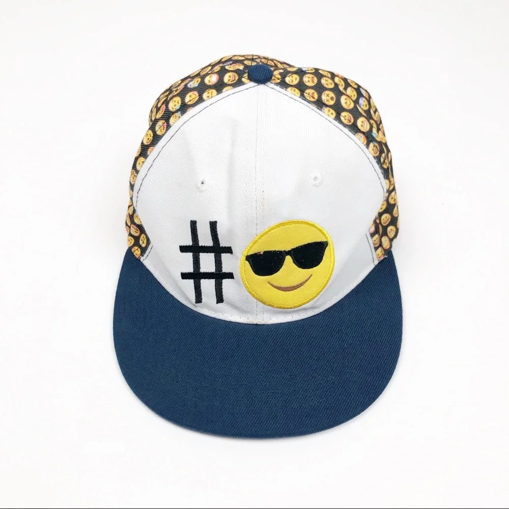 Emoji SnapBack Hashtag Hat - Picture 1 of 6